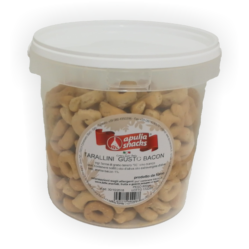 Taralli al bacon